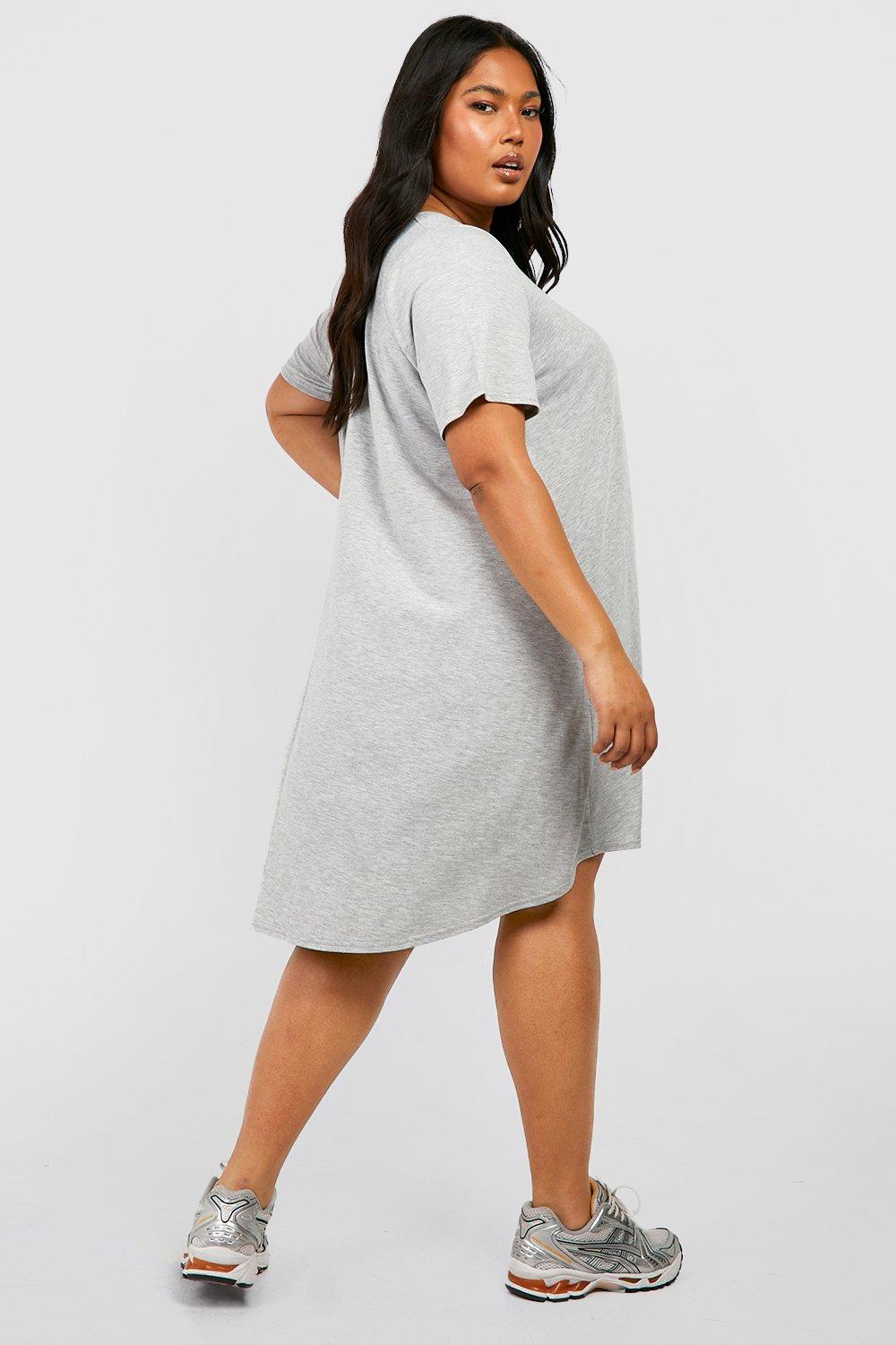 Plus size swing dress best sale with pockets